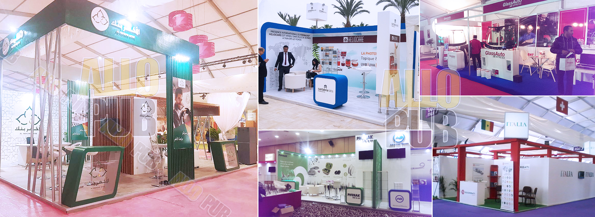 conference booth design Morocco